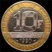 France 10 Franc obverse